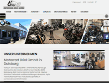 Tablet Screenshot of motorrad-briel.de